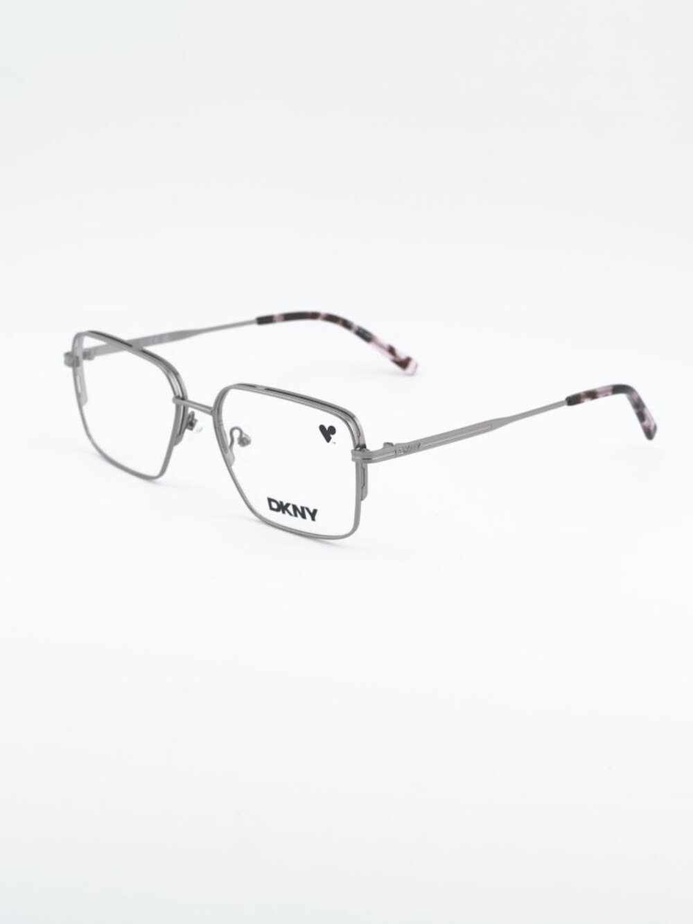 DKNY DK1036 N 070 Eyeglasses - Gunmetal 53mm Square Frame